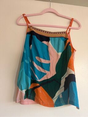 Blank London Tank Top - Pink, Orange, Teal, Gold